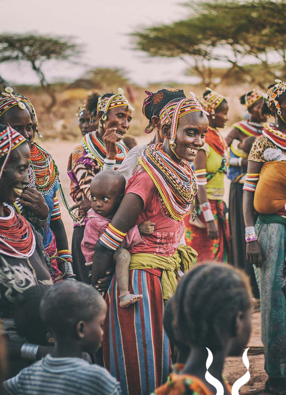 East African colourful garments